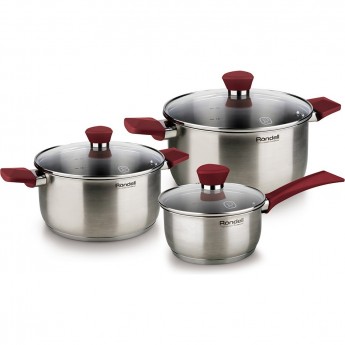 Набор посуды 6 предметов RONDELL STRIKE RDS-817