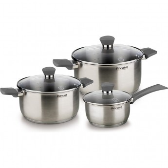Набор посуды 6 предметов RONDELL STRIKE RDS-820